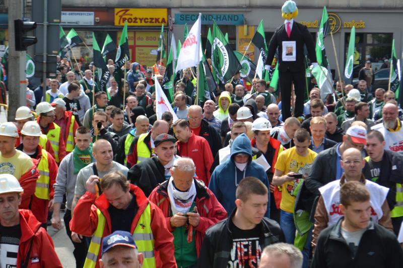 Pogotowie protestacyjne na Śląsku i w Zagłębiu