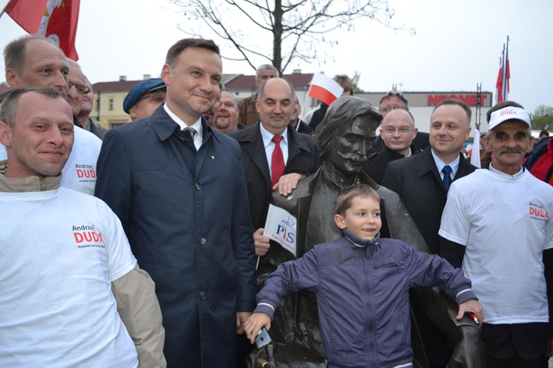 Kandydat na prezydenta Andrzej Duda odwiedził Jaworzno