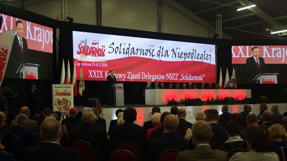 Rozpoczął się XXIX Krajowy Zjazd Delegatów NSZZ Solidarność