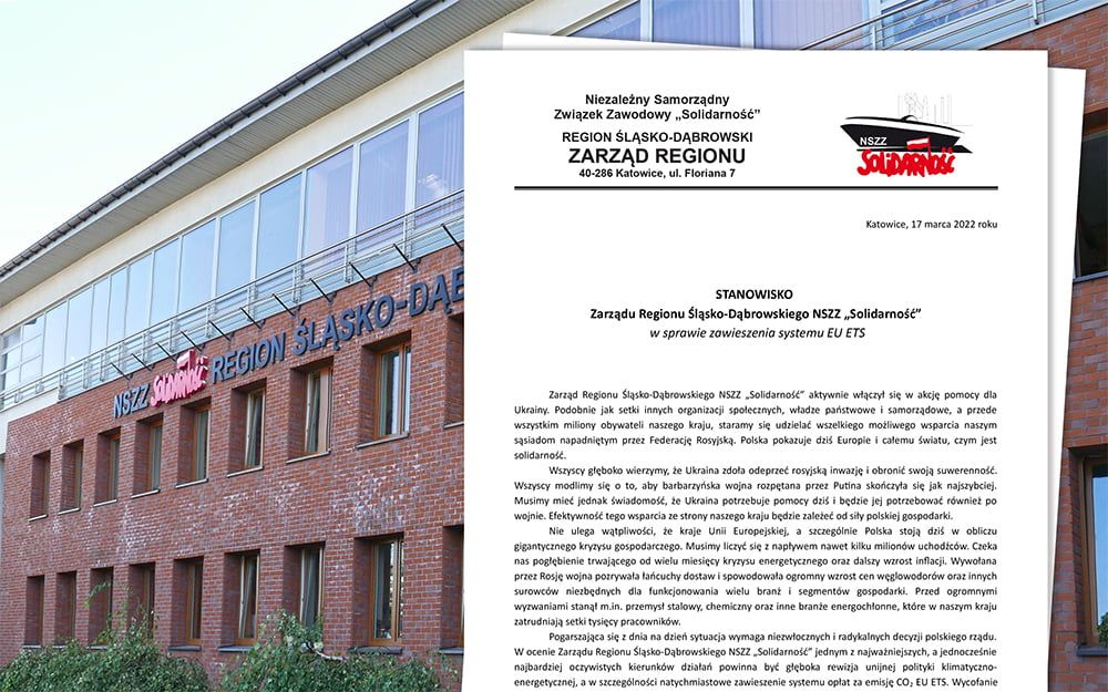 Dość bzdur. Niezbędna zmiana unijnej polityki energetycznej i zawieszenie opłat za emisję